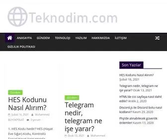 Teknodim.com(Teknoloji) Screenshot