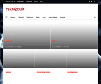 Teknodur.com(Teknoloji & Kripto Para) Screenshot