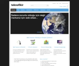 Teknofikir.com(Intelligent Web Solutions Automation) Screenshot