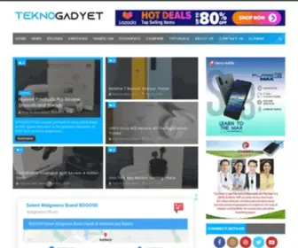 Teknogadyet.com(Globe) Screenshot