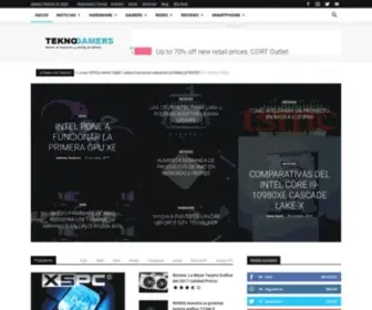 Teknogamers.com(Noticias de PC Gamers Y Reviews de Hardware) Screenshot