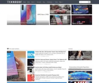 Teknogof.com(Bilim & Teknoloji Haberleri ve Ürün İncelemeleri) Screenshot