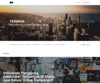 Teknoia.com(Teknoia) Screenshot