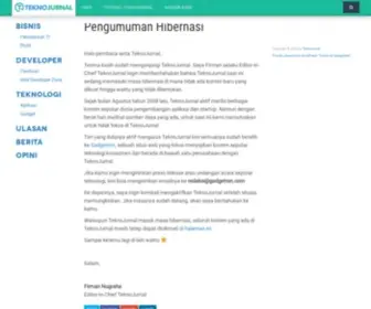 Teknojurnal.com(Media Perkembangan Teknologi dan Pengembangan Aplikasi) Screenshot