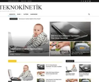 Teknokinetik.com(Teknokinetik) Screenshot