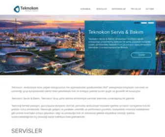 Teknokonservis.com(Teknokon Servis & Bakım) Screenshot