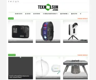 Teknolsun.com(Teknoloji haberleri) Screenshot