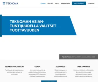 Teknoma.fi(Teknoma Oy) Screenshot