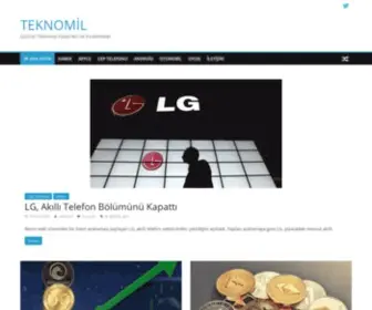 Teknomil.com(TEKNOMİL) Screenshot
