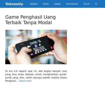 Teknoouy.com(Rujukan Generasi Z dan Alpha) Screenshot