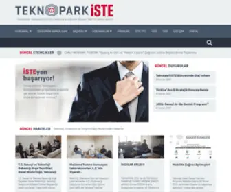 Teknoparkiste.com.tr(TeknoparkİSTE) Screenshot