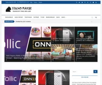 Teknoparse.com(Teknoloji Haberleri ve) Screenshot