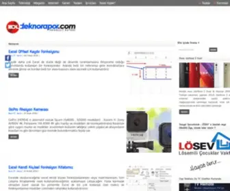 Teknorapor.com(Teknoloji Raporu) Screenshot