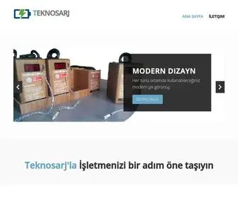 Teknosarj.com(TeknoSarj) Screenshot