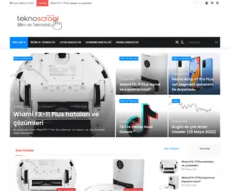 Teknoscrool.com(Bilim ve Teknoloji Haberleri) Screenshot