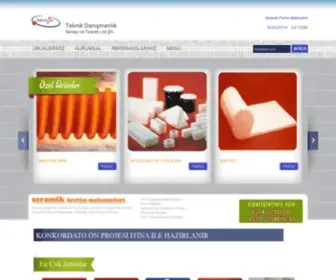 Teknoseramik.com(Tekno) Screenshot