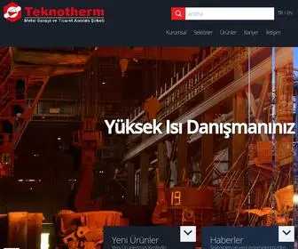 Teknotherm.com.tr(Tekno Therm) Screenshot