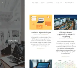 Teknovidia.com(Blog Industri Software & Informatika) Screenshot