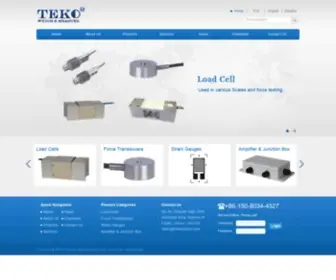 Tekochina.com(TEKO Precision Technology Co) Screenshot