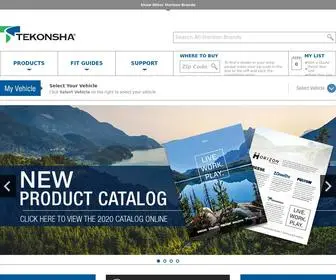 Tekonsha.com(Tekonsha) Screenshot