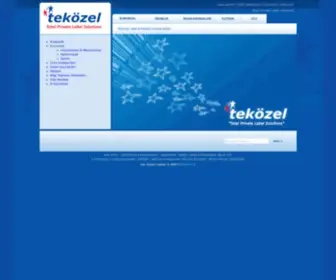 Tekozel.com.tr(Teközel) Screenshot