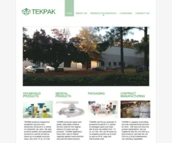 Tekpakinc.com(TEKPAK) Screenshot