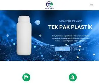 Tekpakplastik.com(Zmir Plastik) Screenshot