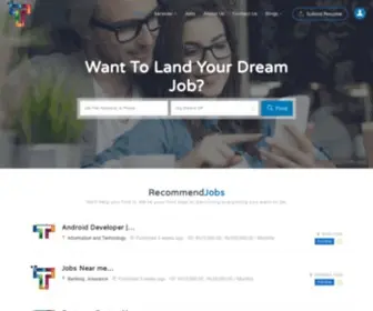 Tekpillar.com(A Recruitment Agency) Screenshot