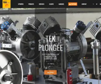 Tekplongee.com(Plongée tek) Screenshot