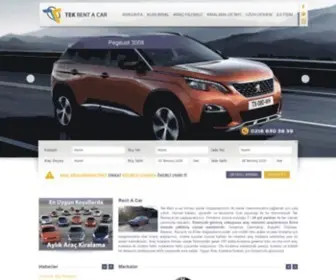 Tekrentacar.com.tr(Ümraniye Araç Kiralama) Screenshot