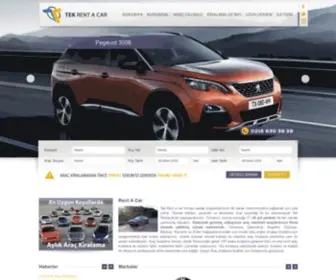 Tekrentacar.com(Araç kiralama) Screenshot