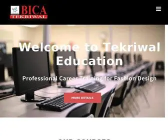 Tekriwaledu.com(An Educational Institute in Varanasi) Screenshot