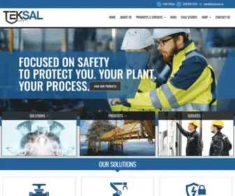 Teksal.com.au(Teksal Safety) Screenshot