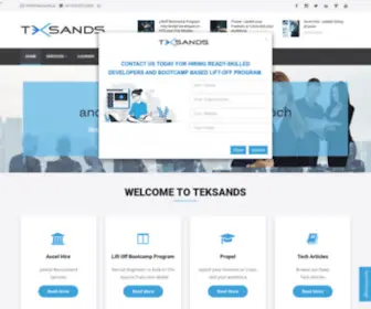 Teksands.ai(Your Deep Tech Learning Buddy) Screenshot