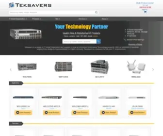 Teksavers.com(Used Cisco) Screenshot