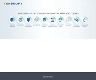 Teksoft.com.my(Industry 4.0 Solutions and System Integration towards Smart Manufacturing) Screenshot