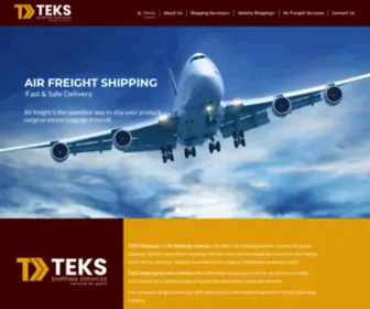 Teksshipping.co.uk(TEKS Shipping) Screenshot