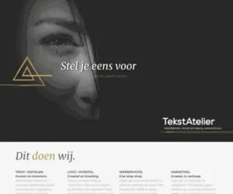 Tekstatelier.nl(Stel je eens voor dat je omzet groeit ... TekstAtelier brengt graag vuur in jouw marketing) Screenshot