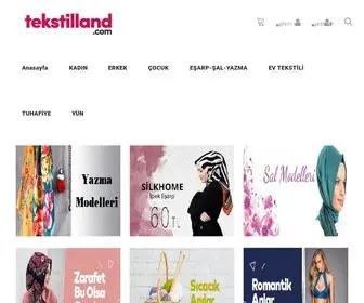 Tekstilland.com(Online Tuhafiye) Screenshot