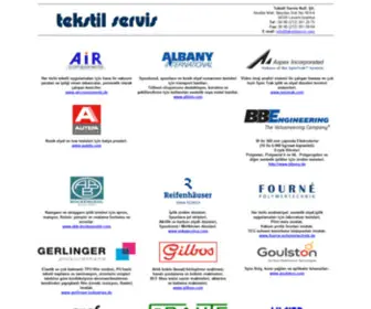 Tekstilservis.com(Tekstil Servis) Screenshot