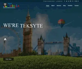 Teksyte.com(Digital Marketing Agency London) Screenshot