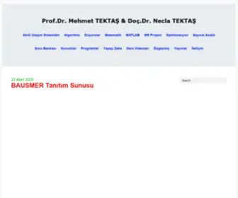 Tektasi.net(Prof.Dr) Screenshot