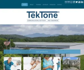 Tektone.com(TekTone®) Screenshot