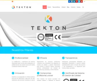 Tekton.es(Diseño) Screenshot