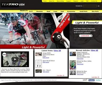 Tektro-Usa.com(TEKTRO USA) Screenshot