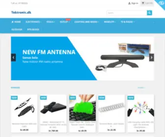 Tektronic.dk(Parabol teknik fra din parabol specialist) Screenshot