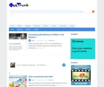 Tektrunk.com(A Trunky Tech Blog) Screenshot