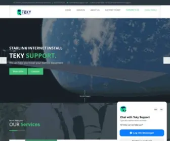 Tekysupport.com(TEKY SUPPORT) Screenshot