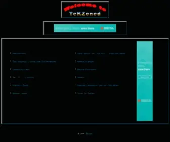 TekZoned.com(Flash games) Screenshot