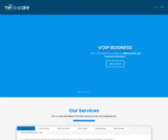 Tel-A-Care.co.za(VoIP l LTE l Wireless l Fiber) Screenshot